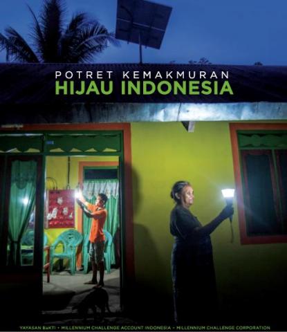 Cover Buku Potret Kemakmuran Hijau Indonesia